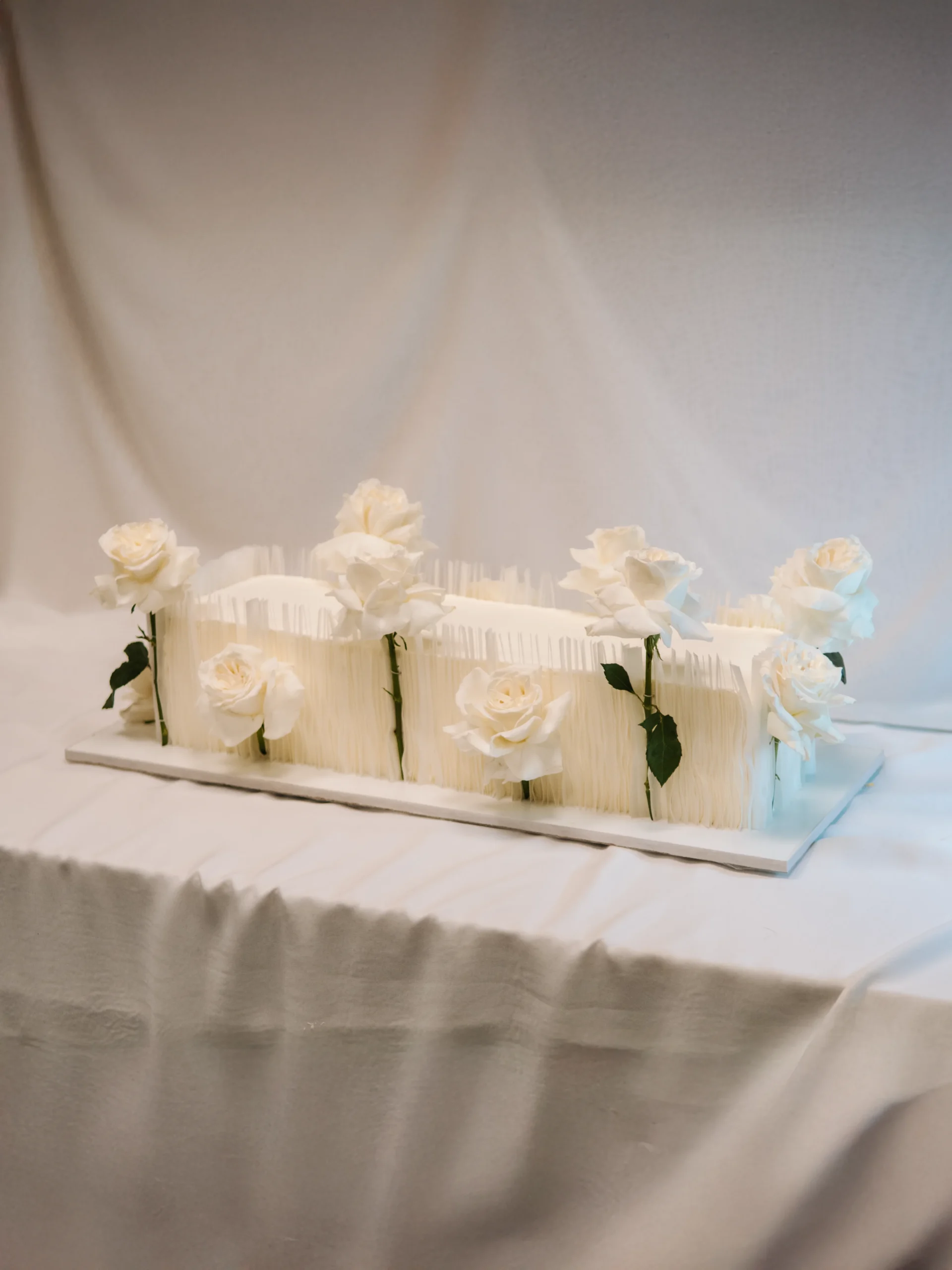 long-wedding-cake